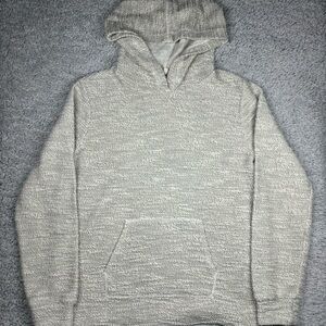 Lou & Grey Sweater Womens Small Modest Hooded Pocket Cozy Comfy Casual Layering